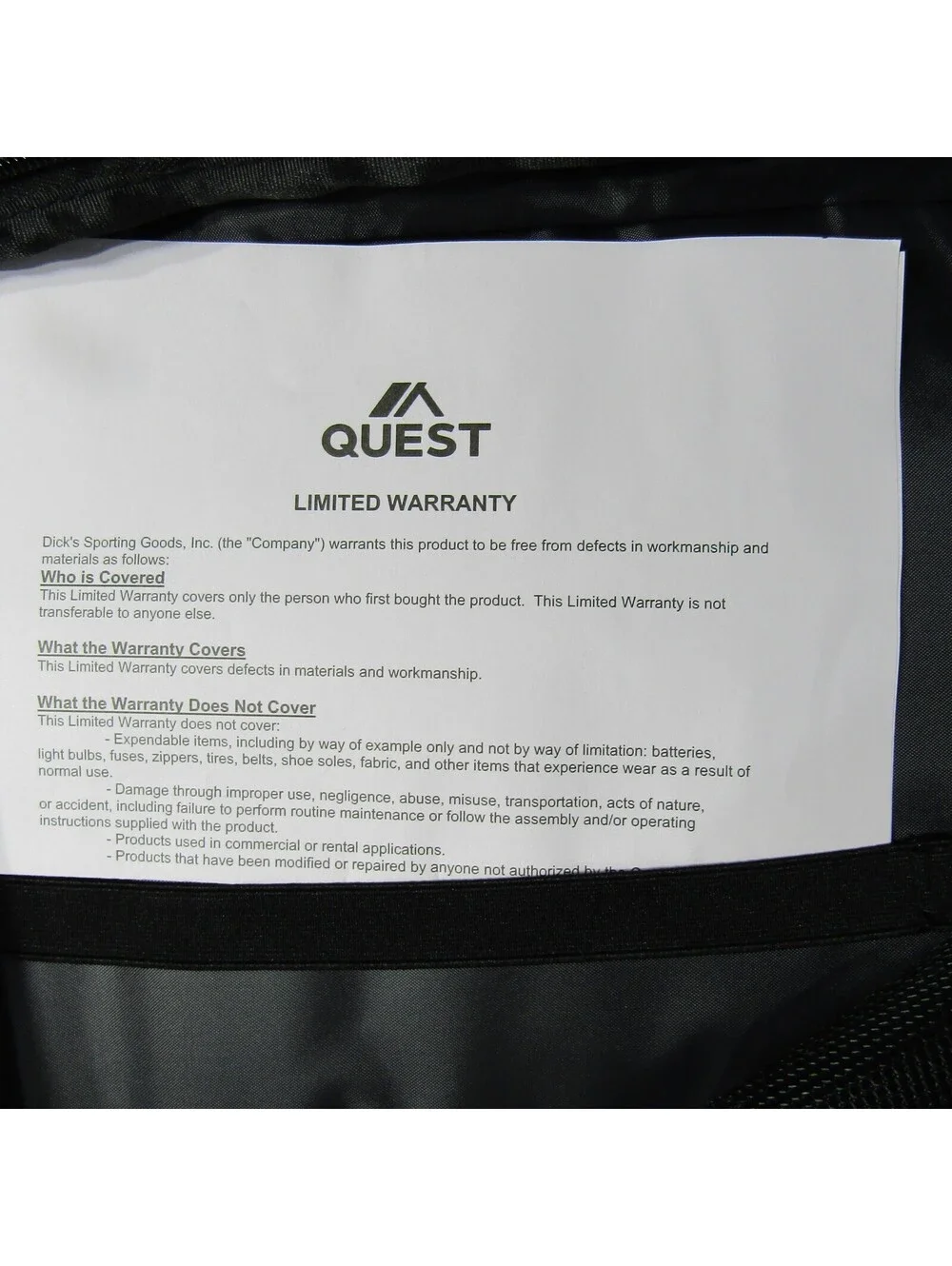 NWT Quest Adventure 35L Travel Backpack Red